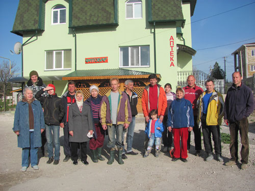 Участие во всеукраинской акции «Сделаем Украину чистой», поселок Железнодорожное, 20 апреля 2013 года