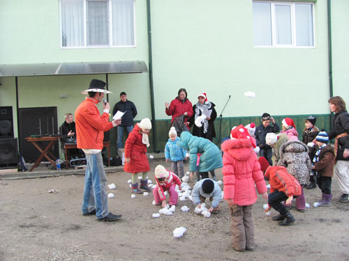 Новогодние праздники в поселке Железнодорожное